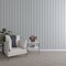 Ekena Millwork 48H x 5/8T Adjustable PVC Slat Wall Panel Kit w/ 3W Slats, Unfinished contains 15 Slats SWP60X48X0625UN - alternate 1